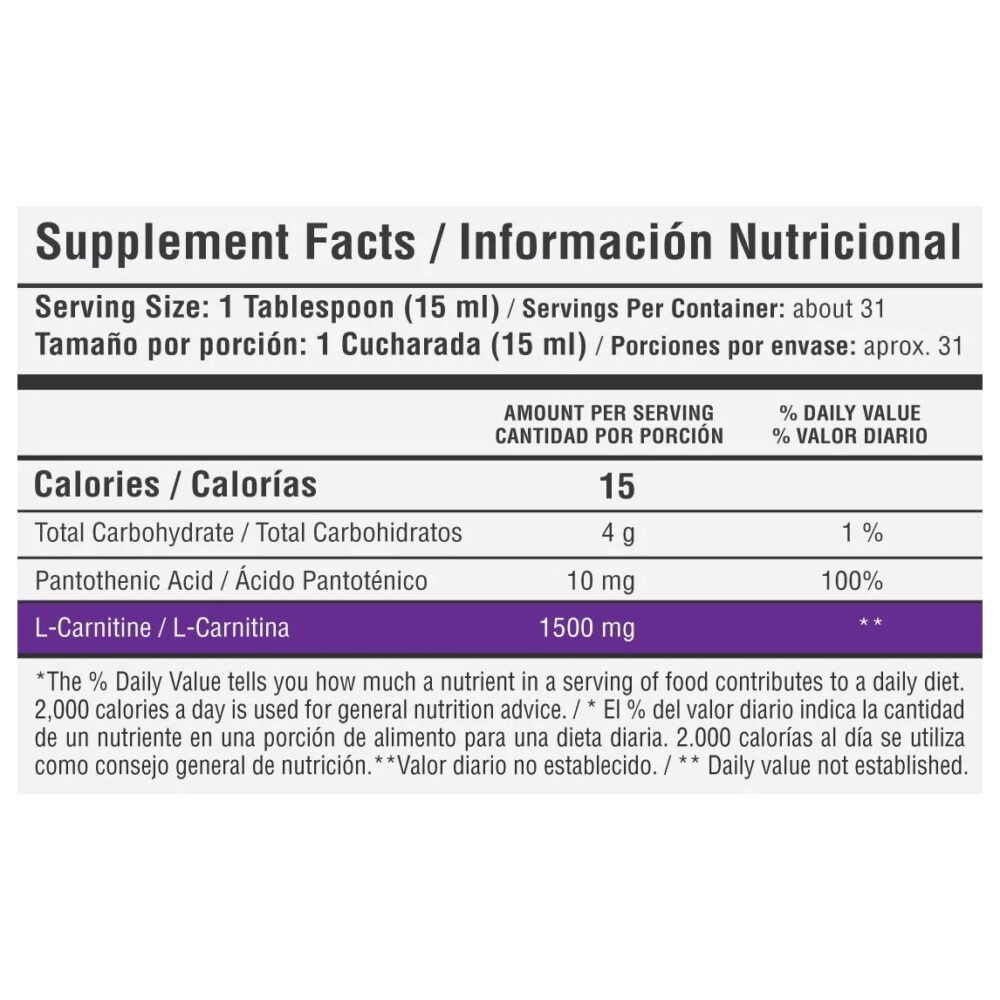 L-CARNITINA 1500 - Imagen 2