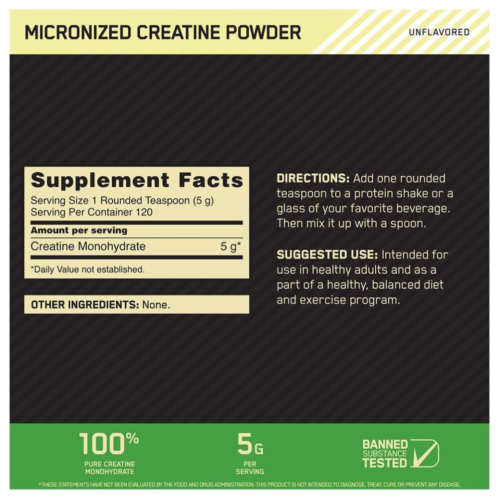 MICRONIZED CREATINE - Imagen 2